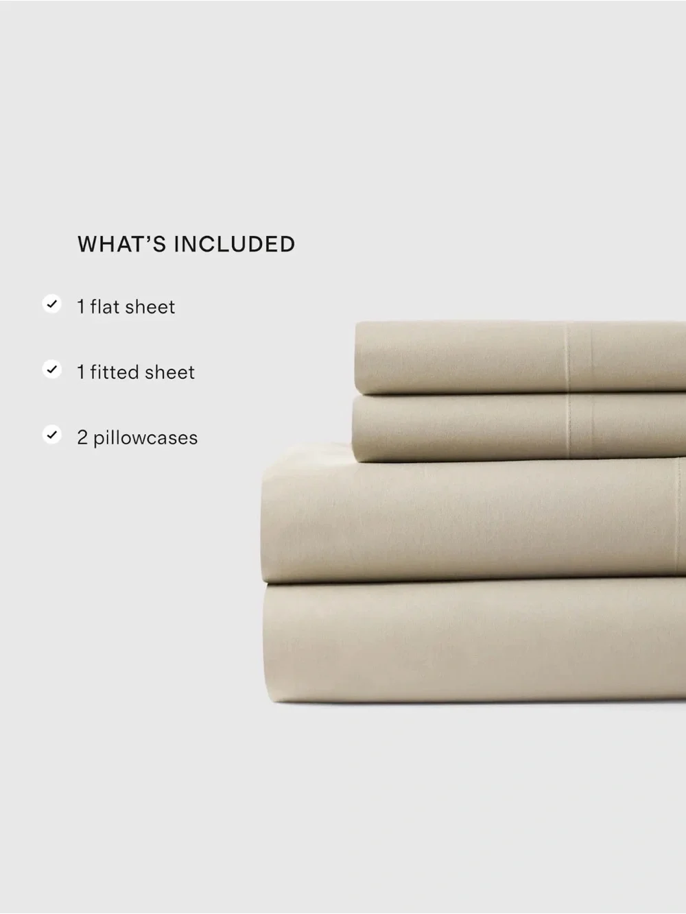 Quince Organic Crisp Percale Sheet Set (Queen/Toffee)